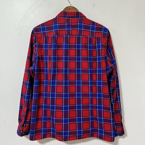 Duluth Trading Free Swingin' Plaid Flannel Shirt Size XL Country Ranch Women's - Picture 2 of 7